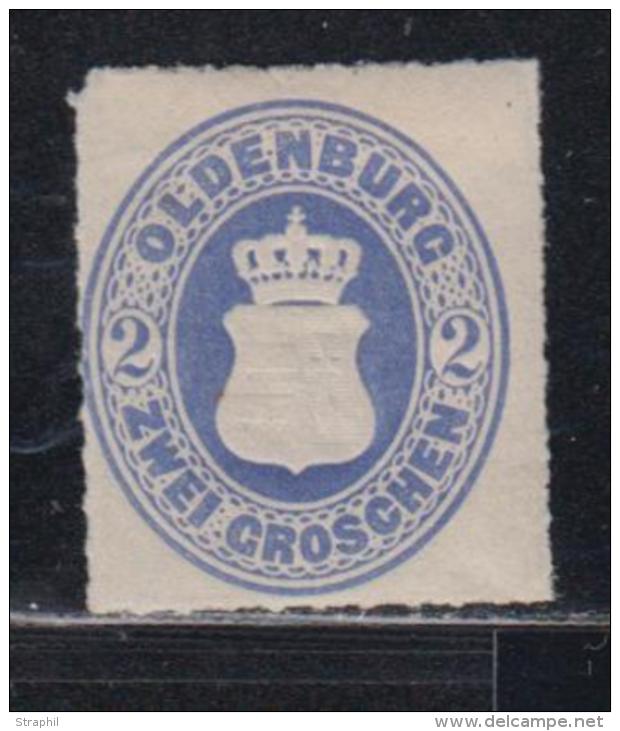 N&deg;18 - 2gr Bleu - TB - Oldenbourg