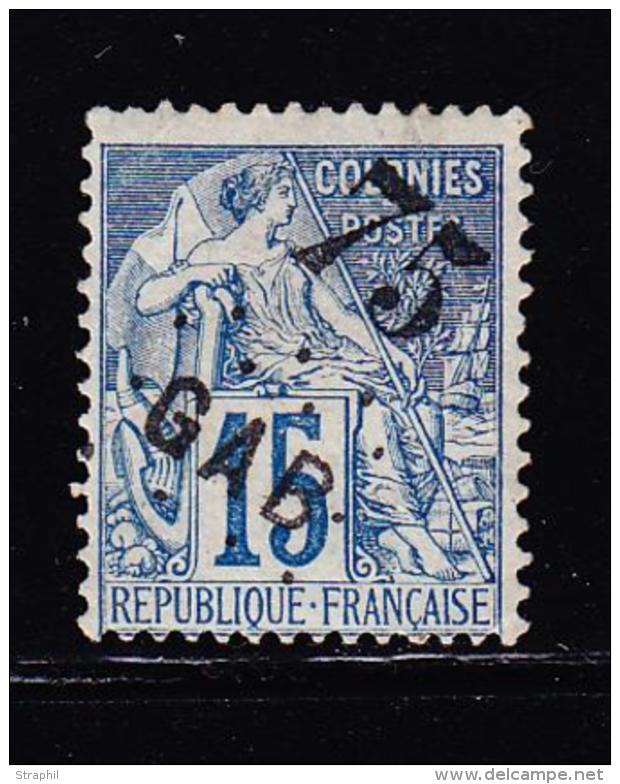 N&deg;5 - 75 S/15c Bleu - Surch Douteuse - TB - Autres & Non Classés