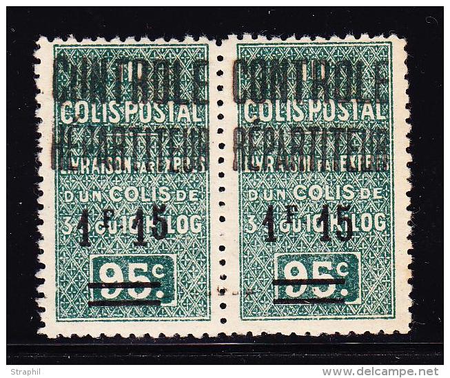 N&deg;28, 28b - Se Tenant - TB - Paketmarken