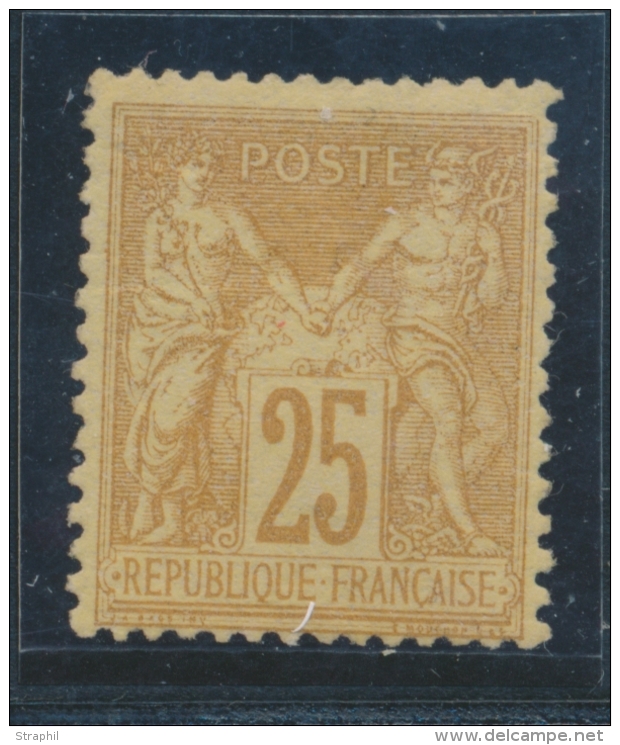 N&deg;92 - Jolie Gomme D'Origine - TF - TB - 1876-1878 Sage (Type I)