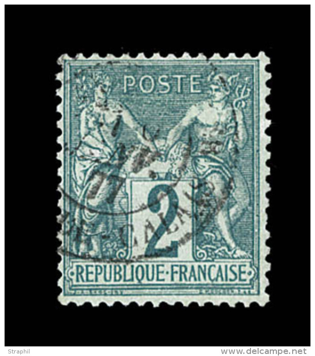 N&deg;62 - 2c Vert - TB - 1876-1878 Sage (Type I)