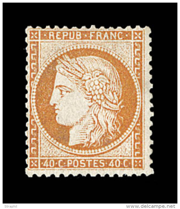 N&deg;38 - 40c Orange - TB - 1870 Siège De Paris