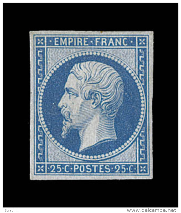 N&deg;15c - R&eacute;impression Du 25c Bleu - TB - 1853-1860 Napoléon III