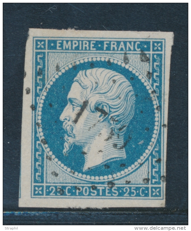 N&deg;15 - Obl. PC 1759 - TB - 1853-1860 Napoléon III