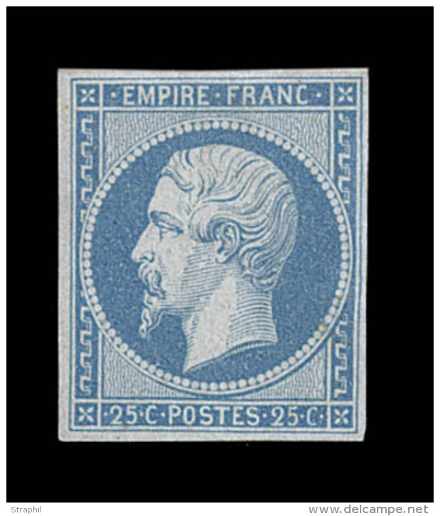 N&deg;15 - 25c Bleu - TB - 1853-1860 Napoléon III