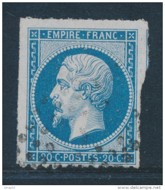 N&deg;14A - Perc&eacute; En Lignes - TB - 1853-1860 Napoléon III
