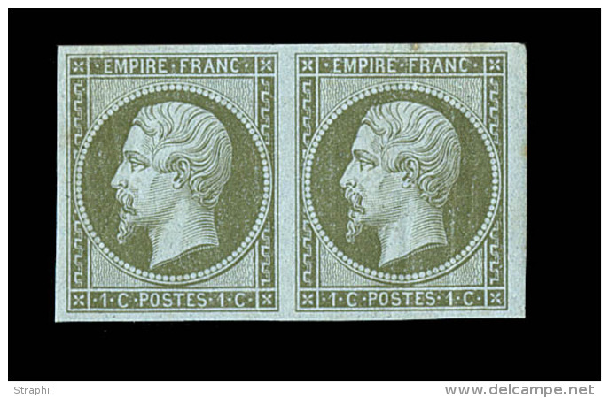 N&deg;11 - Paire - TB - 1853-1860 Napoléon III