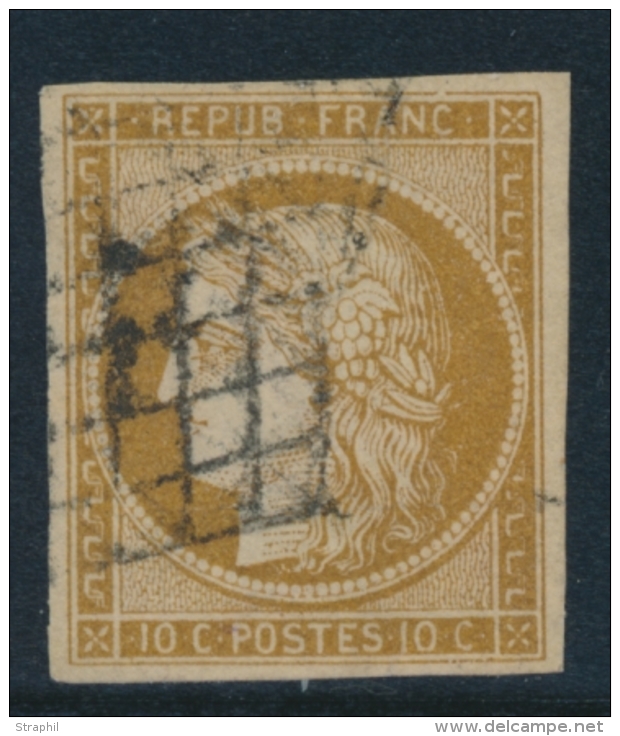 N&deg;1 - 10c Bistre - TB - 1849-1850 Ceres