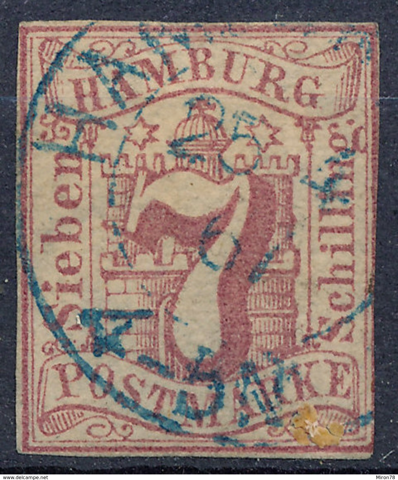 Stamp German States  Hamburg Used Lot6 - Hamburg
