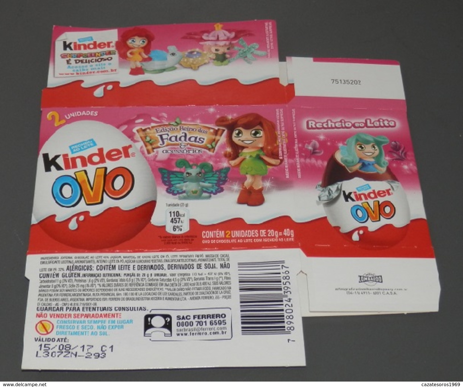 PACK KINDER SUPRISE DE LE BRASIL - Autres & Non Classés