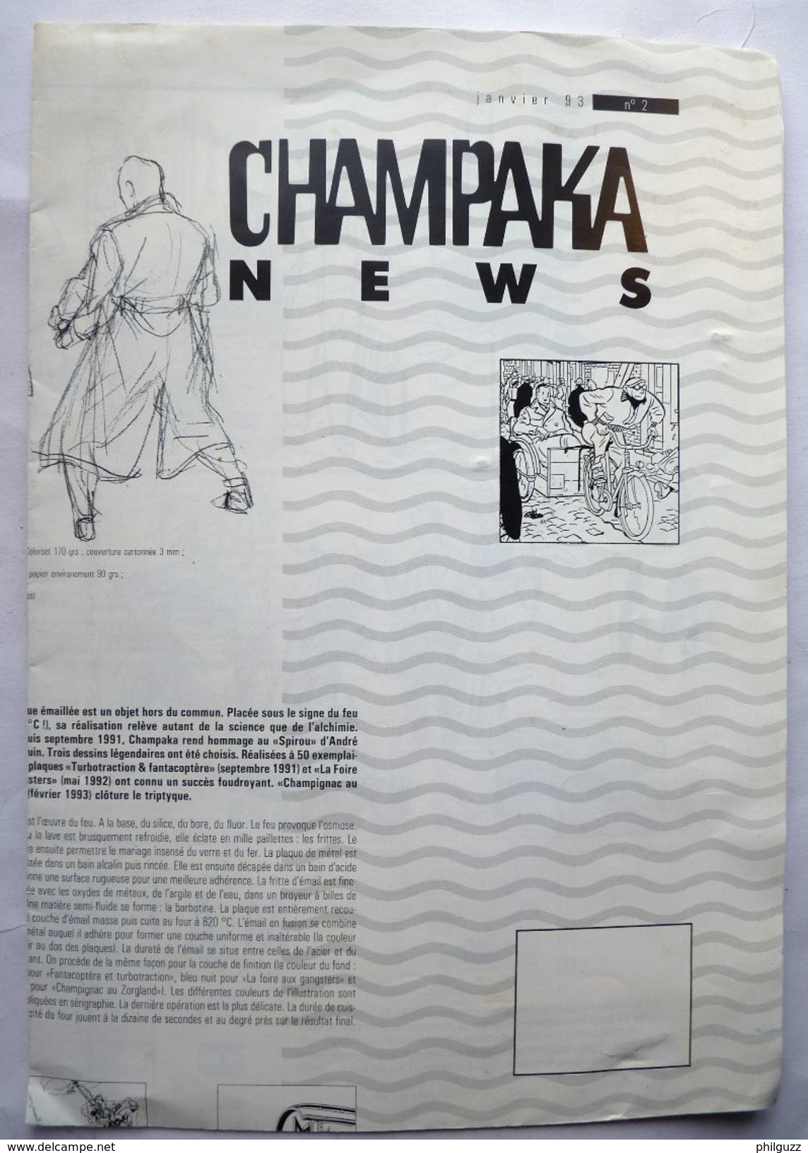 DOSSIER DE PRESSE CHAMPAKA NEWS N°2- CHALAND GIARDINO FLOC'H JUIN FEVRIER FRANQUIN AVRIL TED BENOIT - Dossiers De Presse