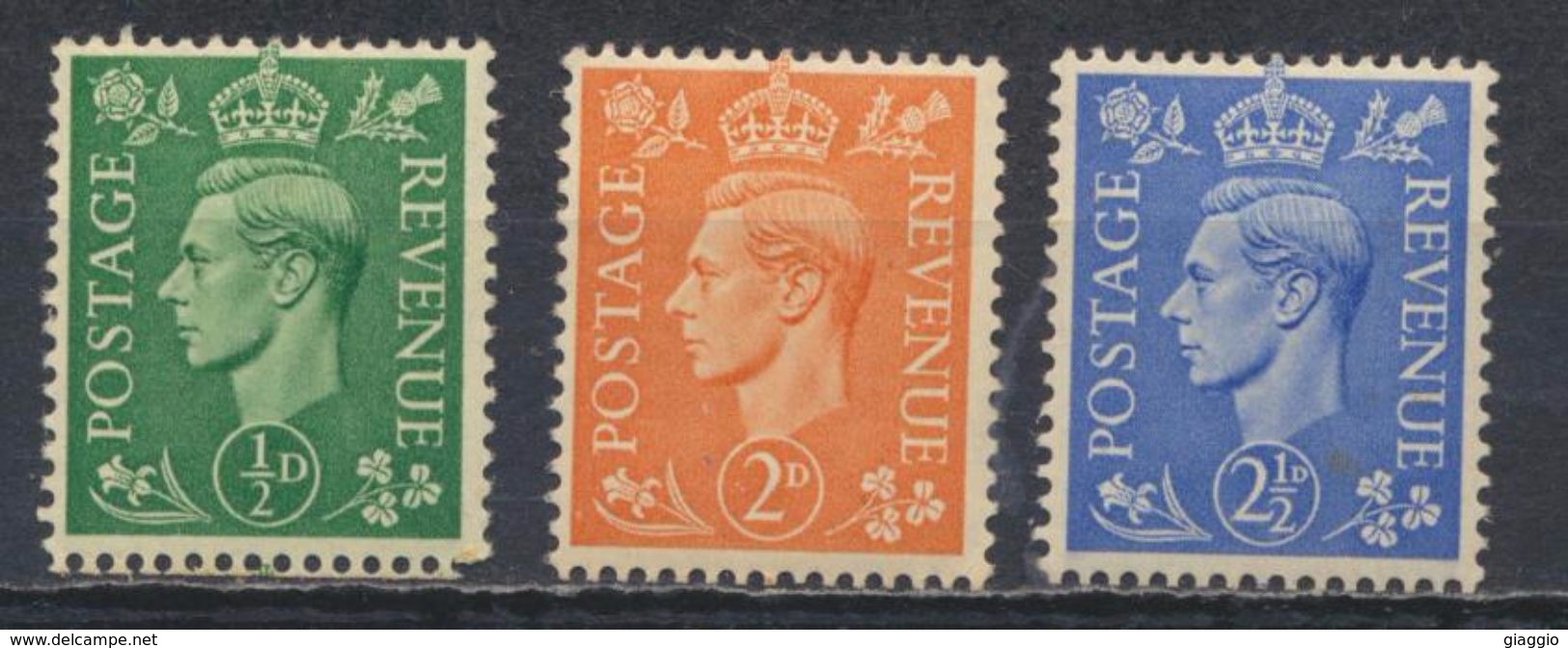 °°° UK ENGLAND - Y&T N°209/12/13 - 1937 °°° - Unused Stamps