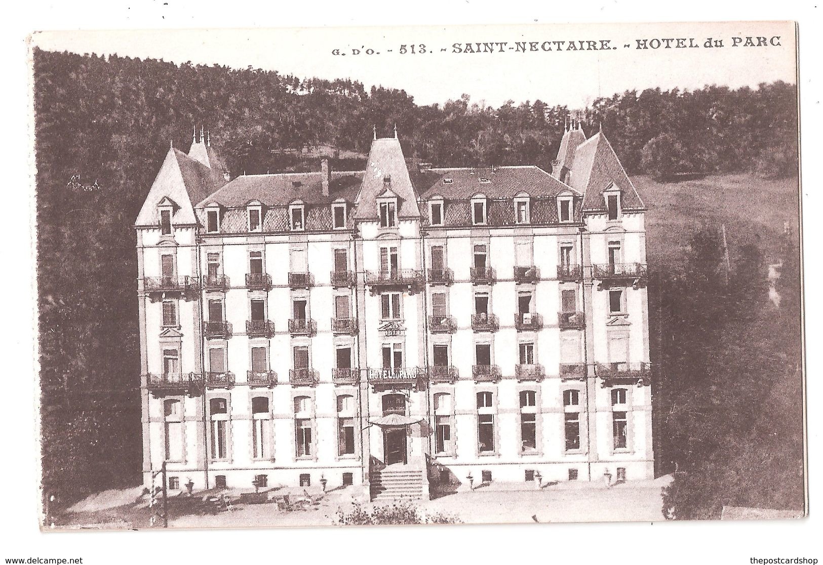 CPA 63 SAINT NECTAIRE Hotel Du Parc Achatez Immédiatement - Saint Nectaire