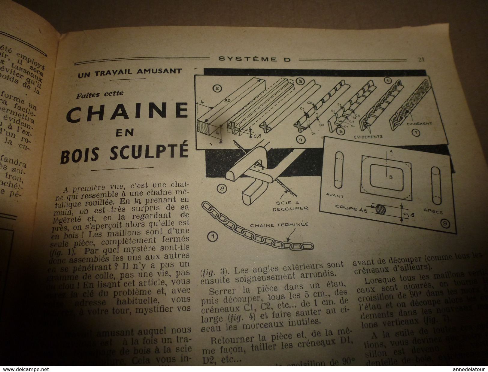 1949 TLSD : Faire --> Anti-Vol instantané; Béton cellulaire;Ski nautique à pédales;Bonne glacière;Contre les guêpes;etc