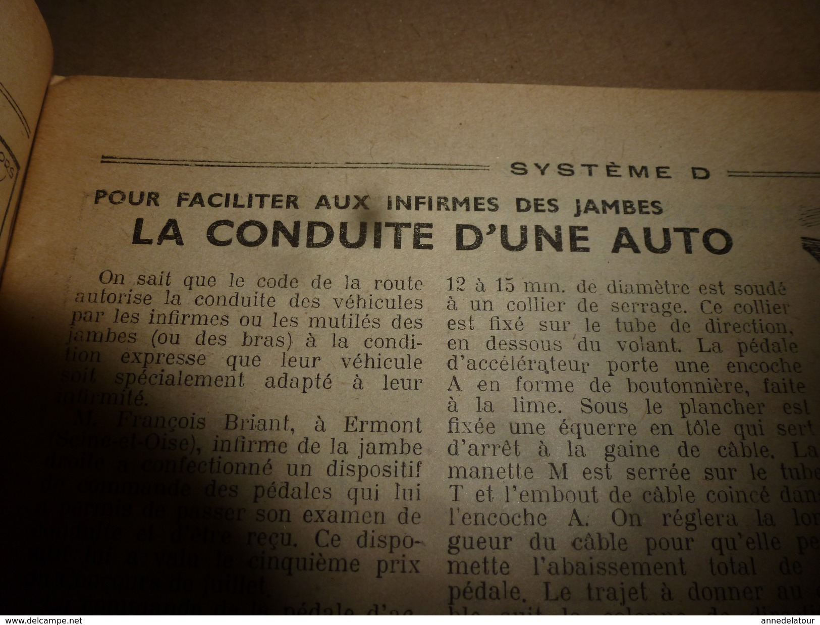 1950 TLSD : Faire --> Véritable Petite Auto;Détecteur De Magnétisme;Cadre Anti-parasite;Rodage,décalaminer Soupapes;etc - Bricolage / Technique