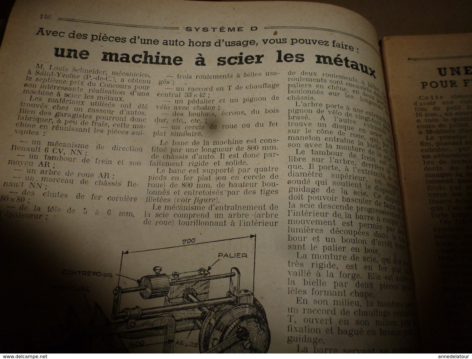 1950 TLSD : Faire --> Véritable Petite Auto;Détecteur De Magnétisme;Cadre Anti-parasite;Rodage,décalaminer Soupapes;etc - Bricolage / Technique