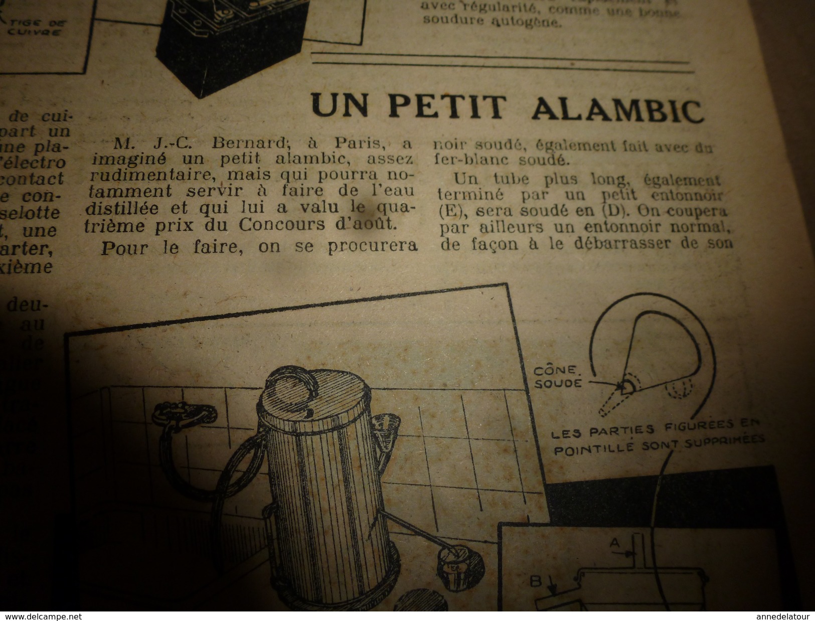 1948 TLSD : Faire --> Skis Nautiques;Parpaings;Alambic;Machine à Couper Le Verre;Café National; Ciment Des Métallos; Etc - Bricolage / Technique