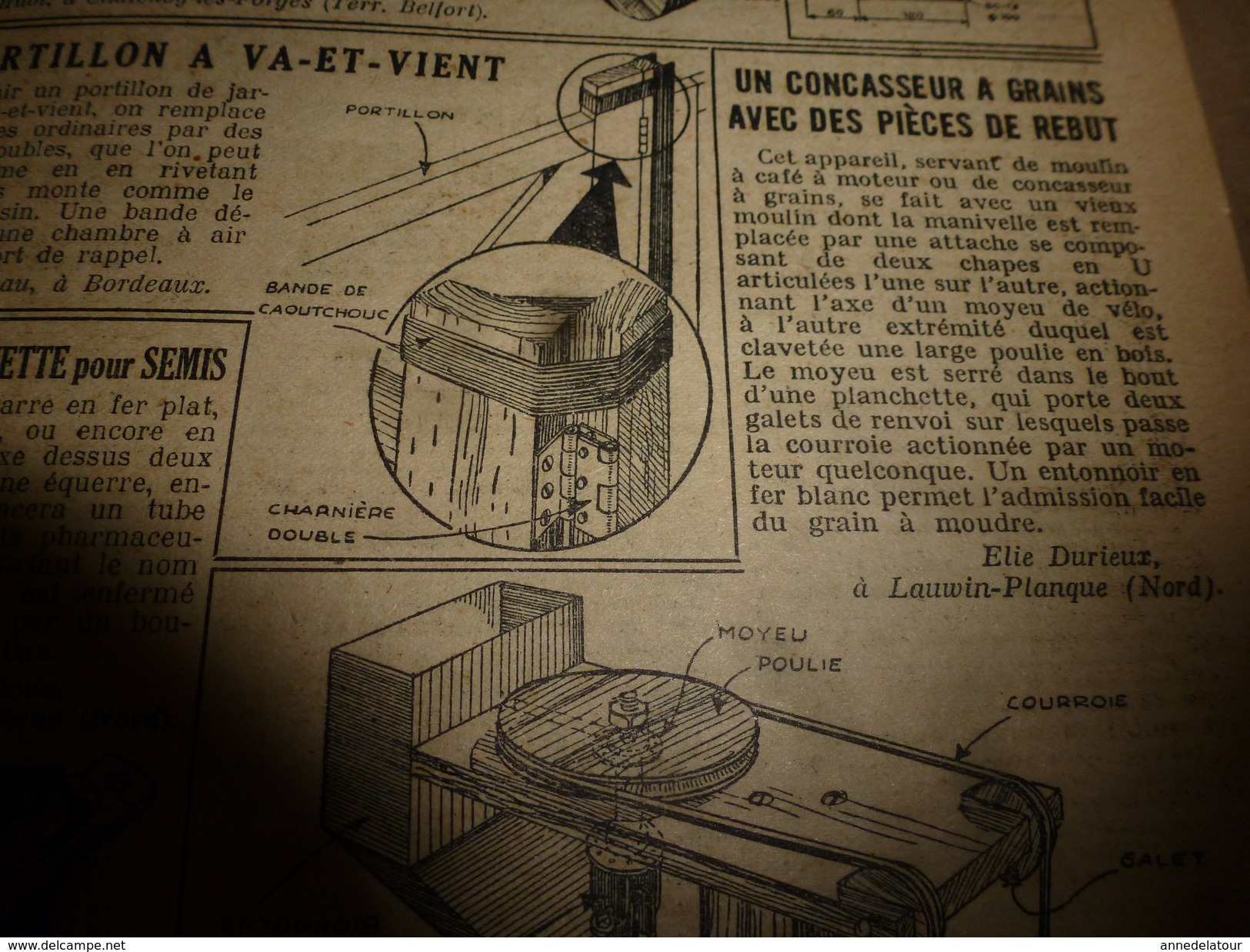 1948 TLSD : Faire --> Skis Nautiques;Parpaings;Alambic;Machine à Couper Le Verre;Café National; Ciment Des Métallos; Etc - Bricolage / Technique