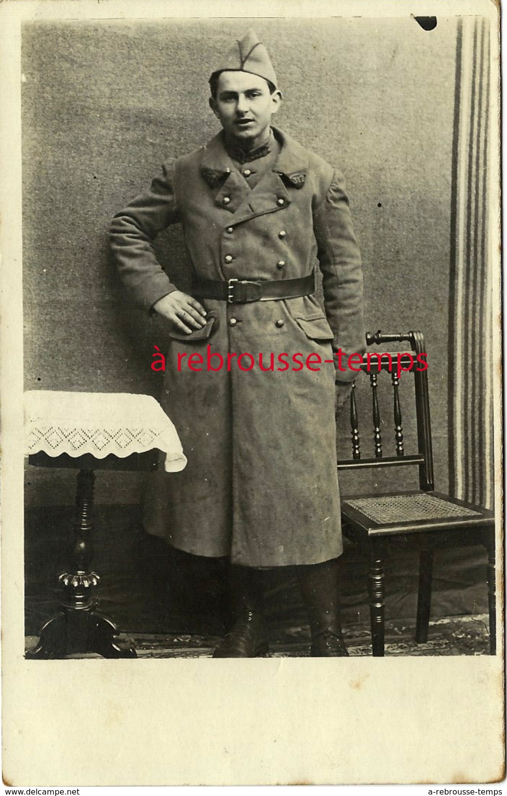 Carte Photo-soldat Du 317e R - Guerre, Militaire