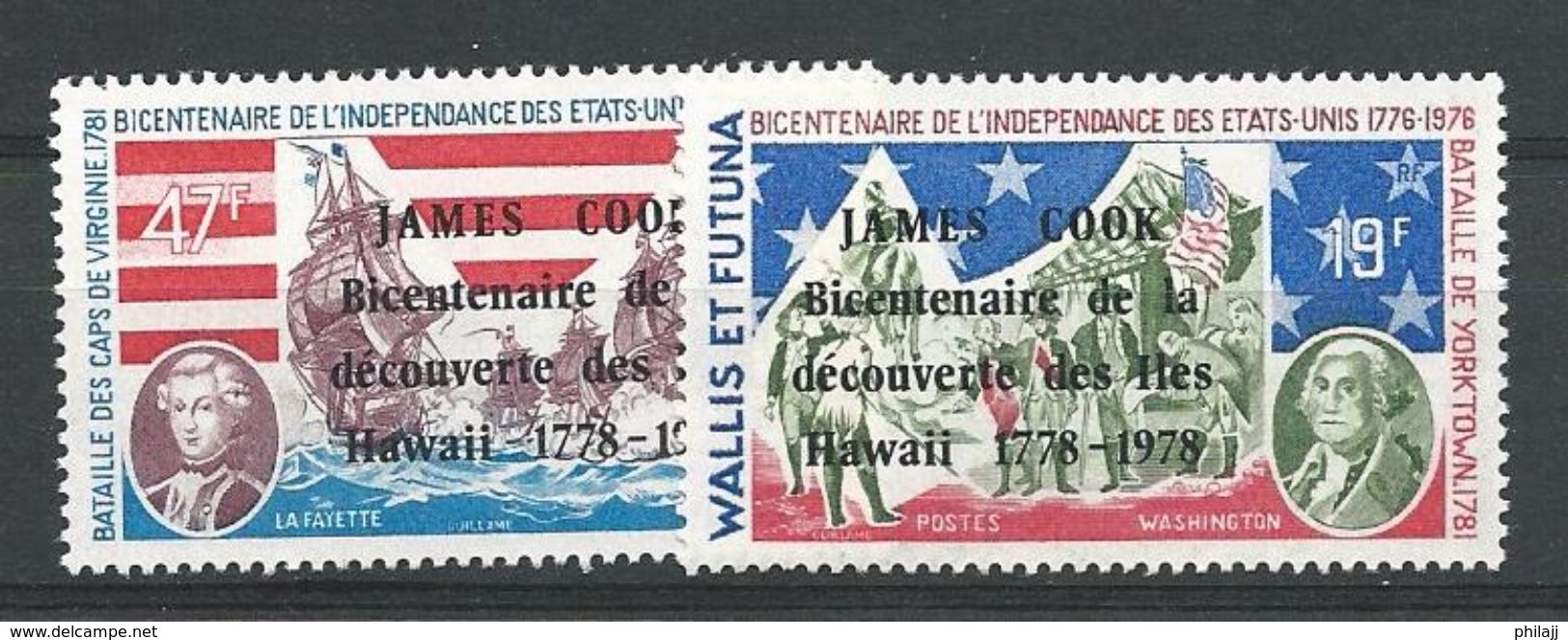 Wallis Et Futuna-Année 1978-Y&T N°208-209-neuf** - Nuevos