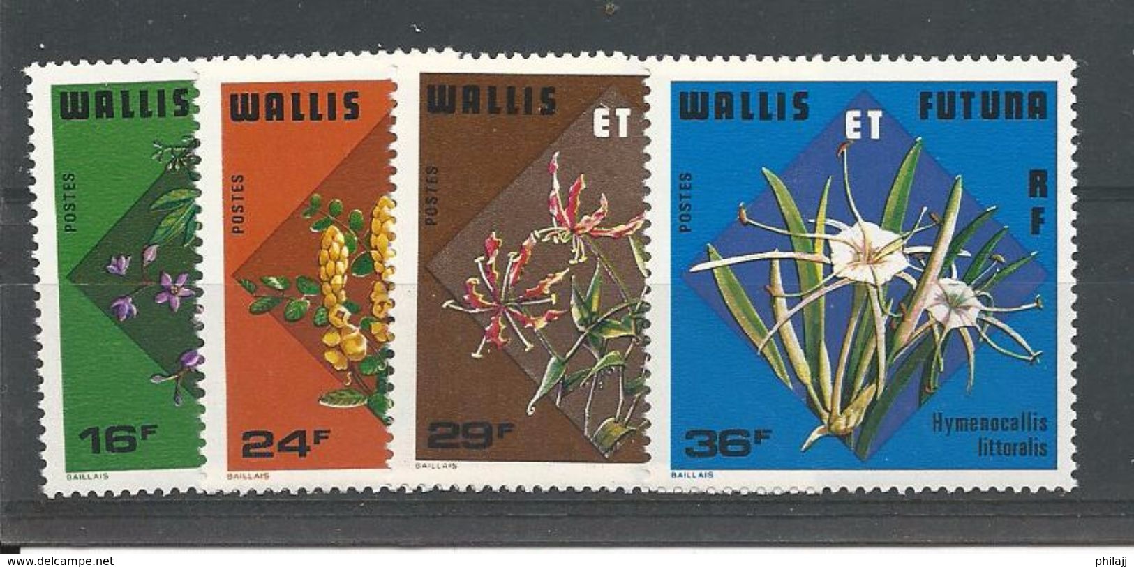 Wallis Et Futuna-Année 1978-Y&T N°213 à 216 Neufs** - Nuevos