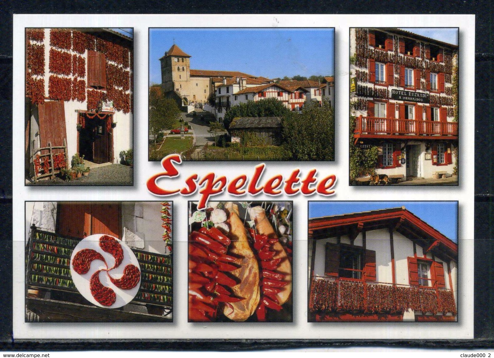 ESPELETTE . Multivues .  Voir Recto Verso  (U314) - Espelette