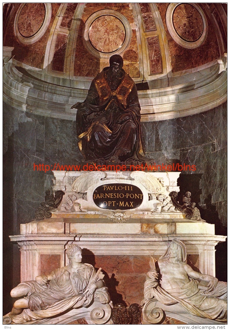 Basilica Di S. Pietro - Monumento A Paolo III - Vatican - Vatican
