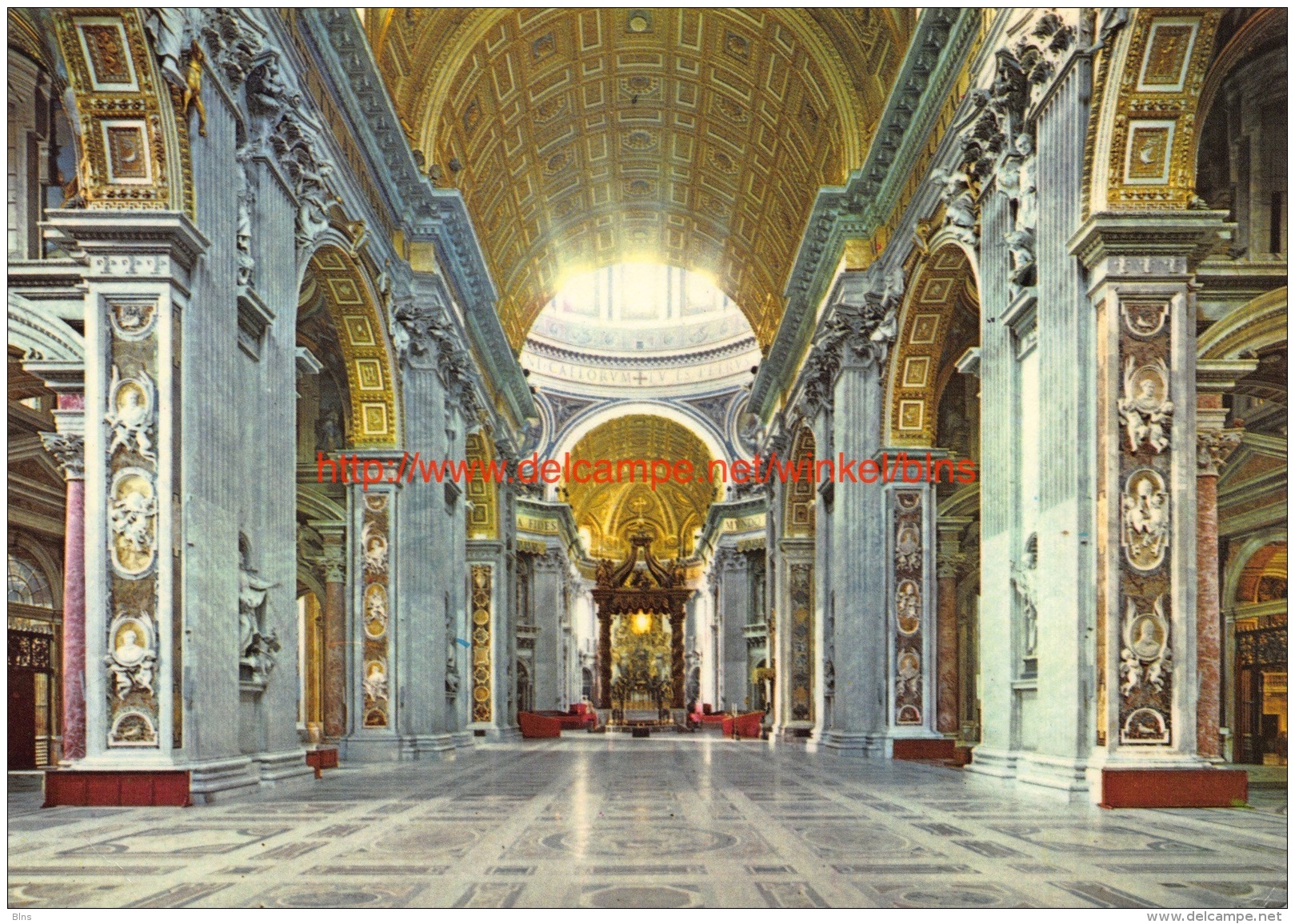 Interno Della Basilica Di S. Pietro - Citta Del Vaticano - Vatican - Vatican