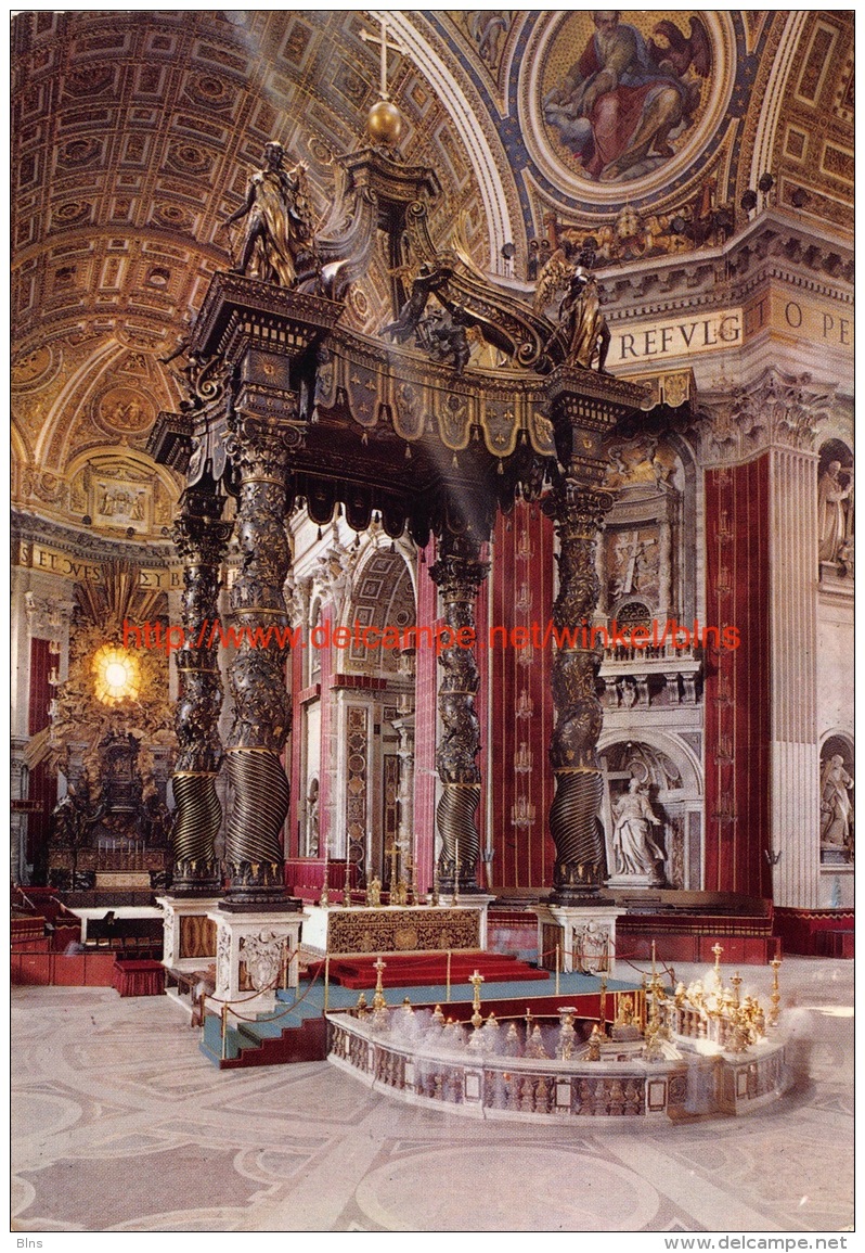 Basilica Di S. Pietro - Altare Della Confessione - Vatican - Vatican