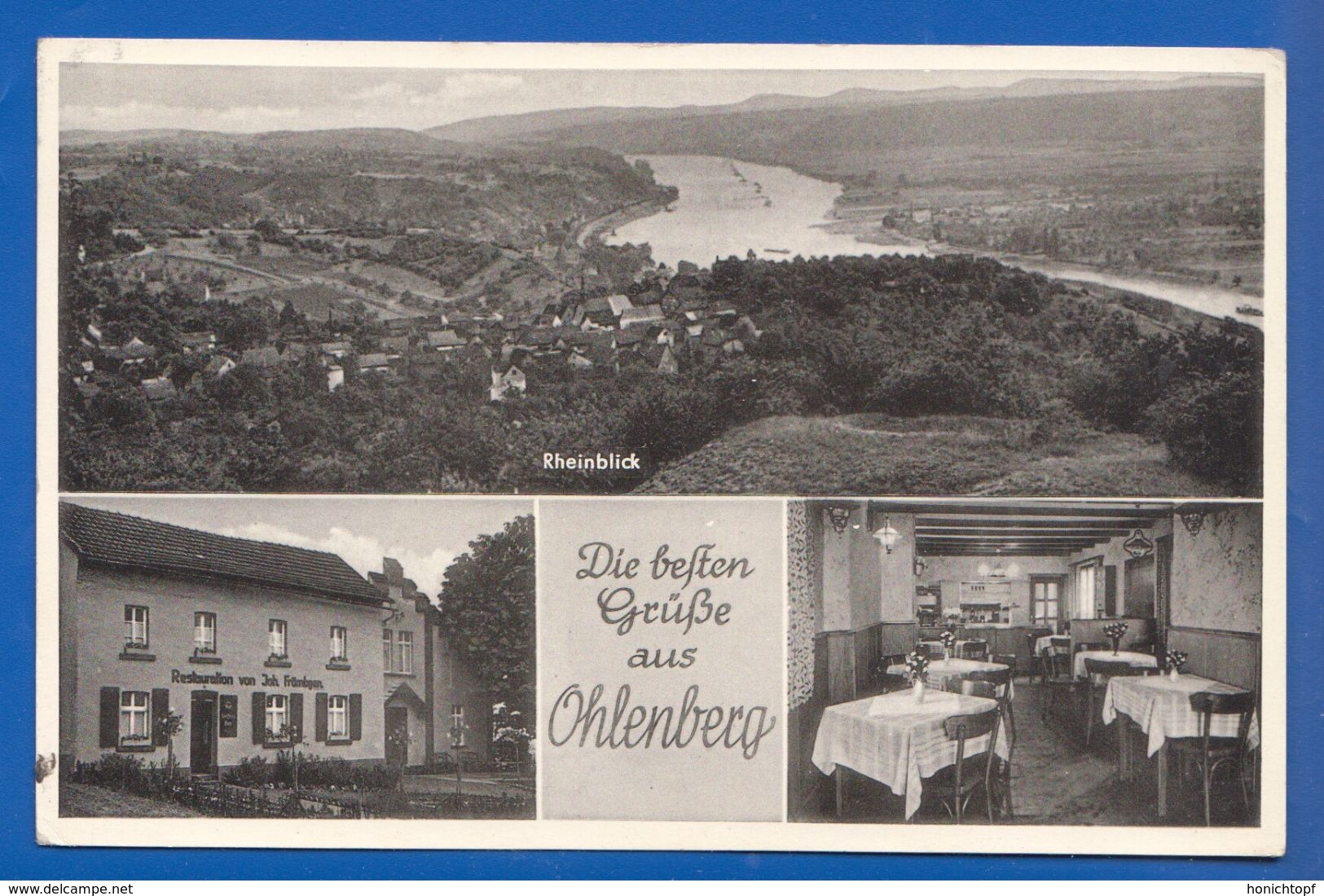Deutschland; Kasbach Ohlenberg Bei Linz; Gasthaus Frömbgen - Linz A. Rhein