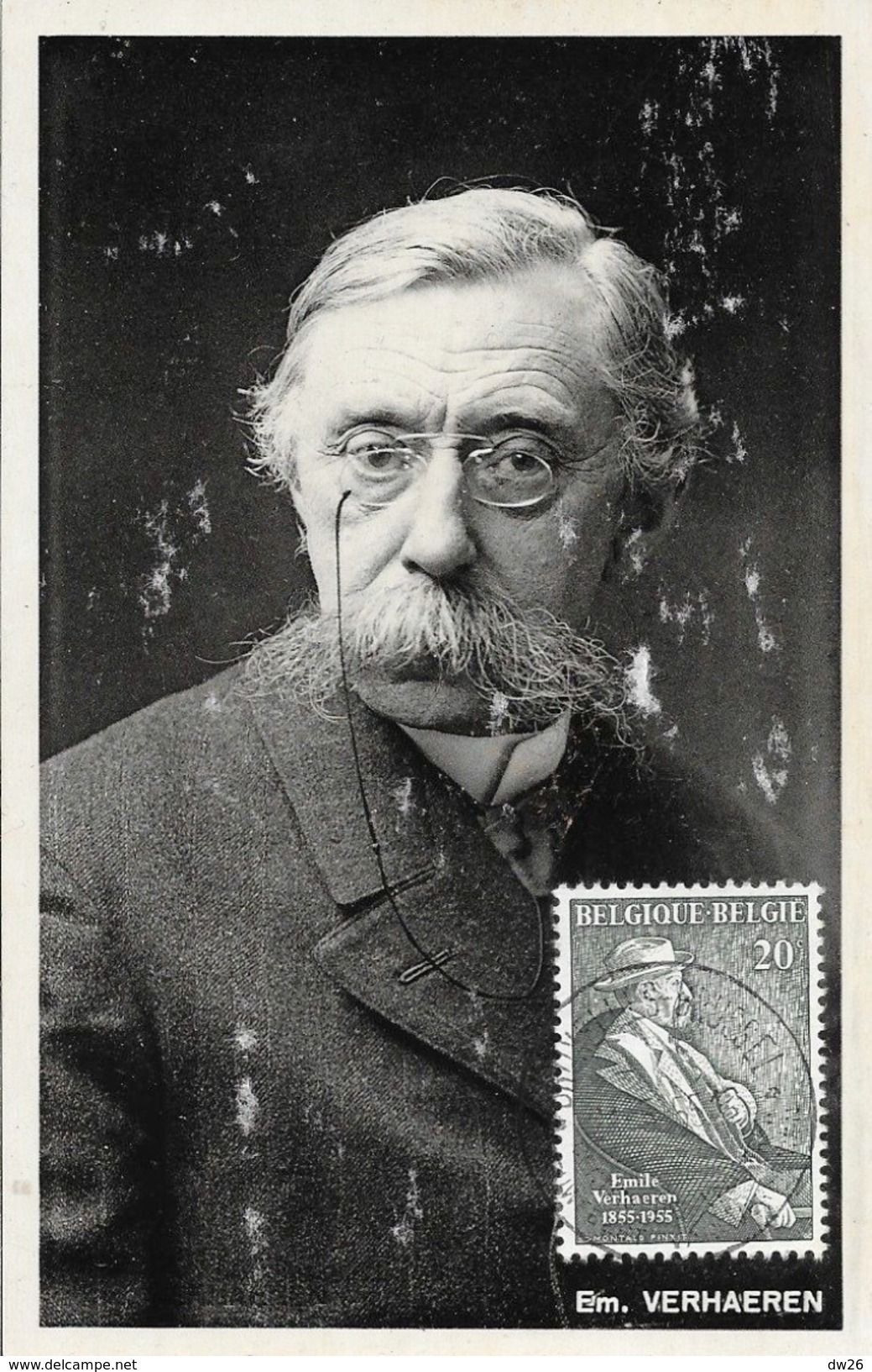 Emile Verhaeren, Poète Belge - Edition Botte Lemye - Carte Nels Non Circulée - Ecrivains