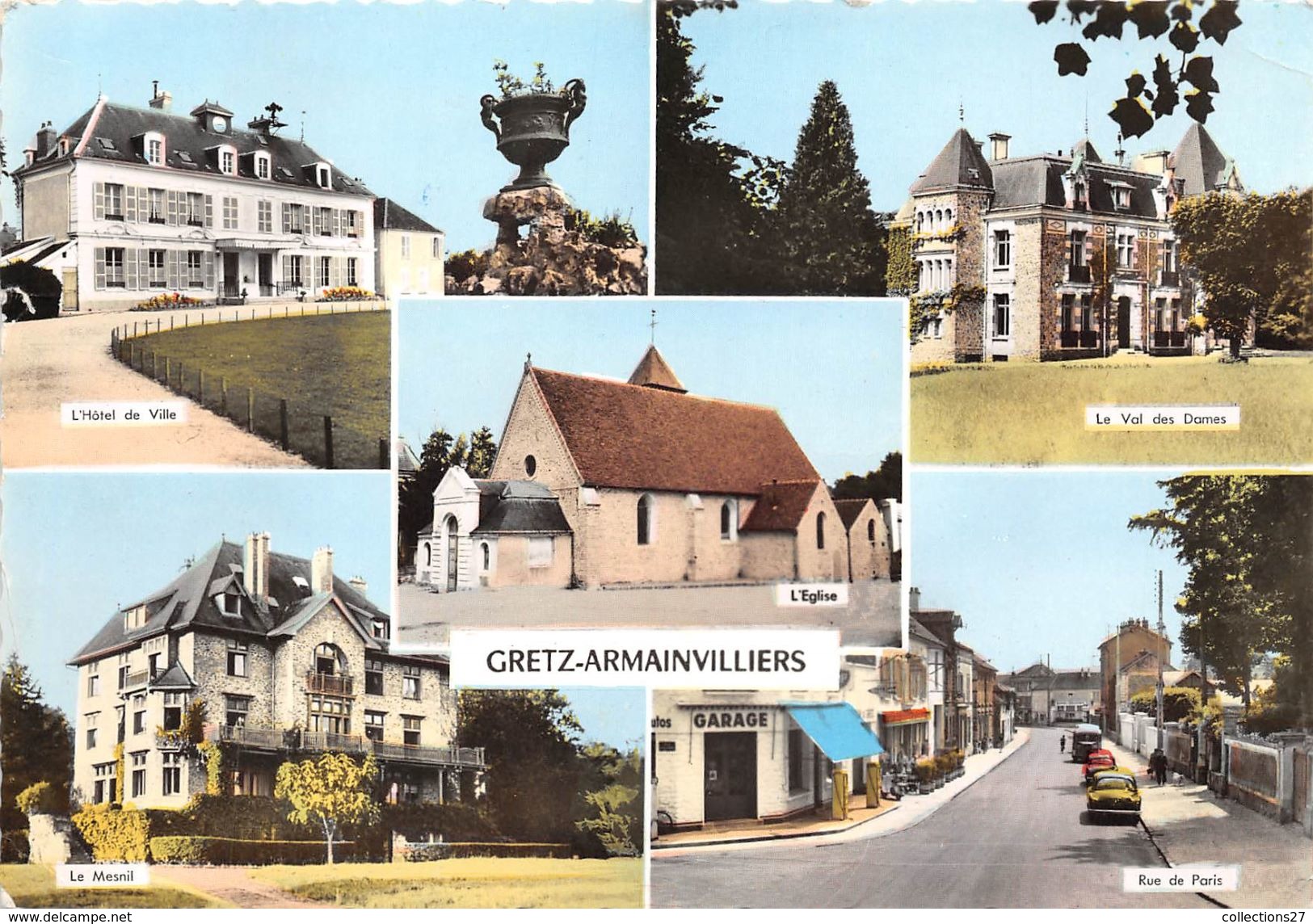 77-GRETZ-ARMAINVILLIERS- MULTIVUES - Gretz Armainvilliers