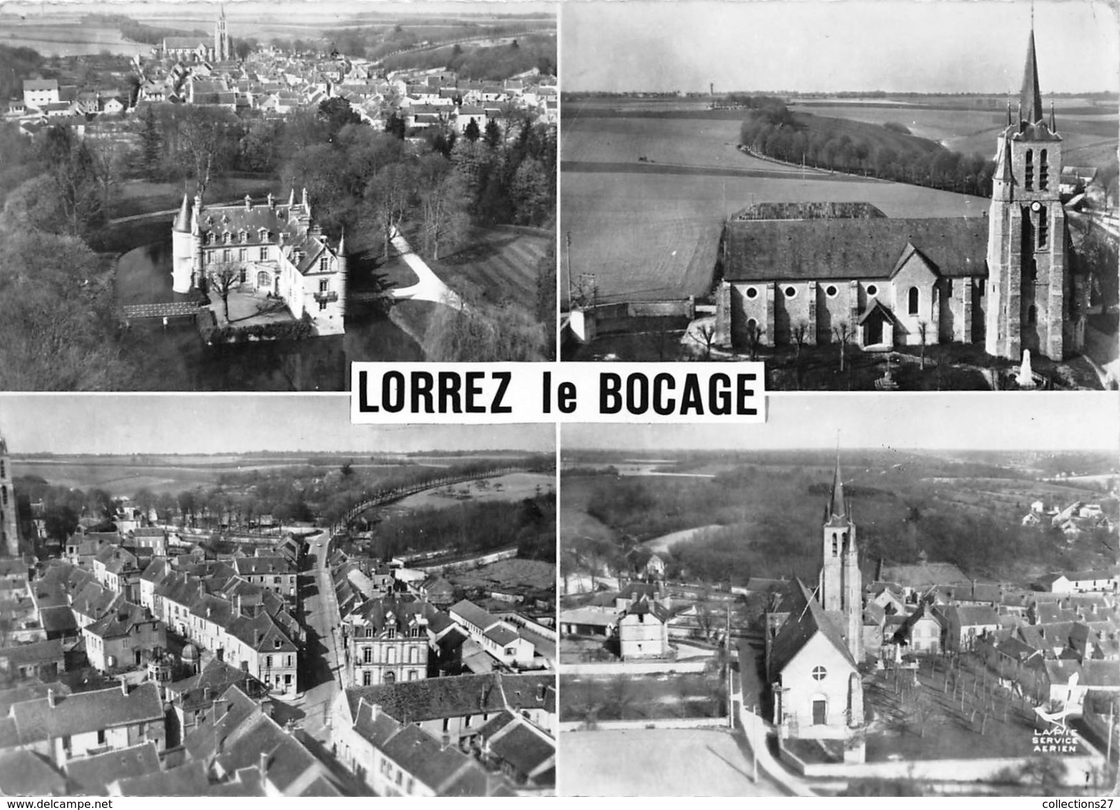 77-LORREZ-LE-BOCAGE - MULTIVUES - Lorrez Le Bocage Preaux