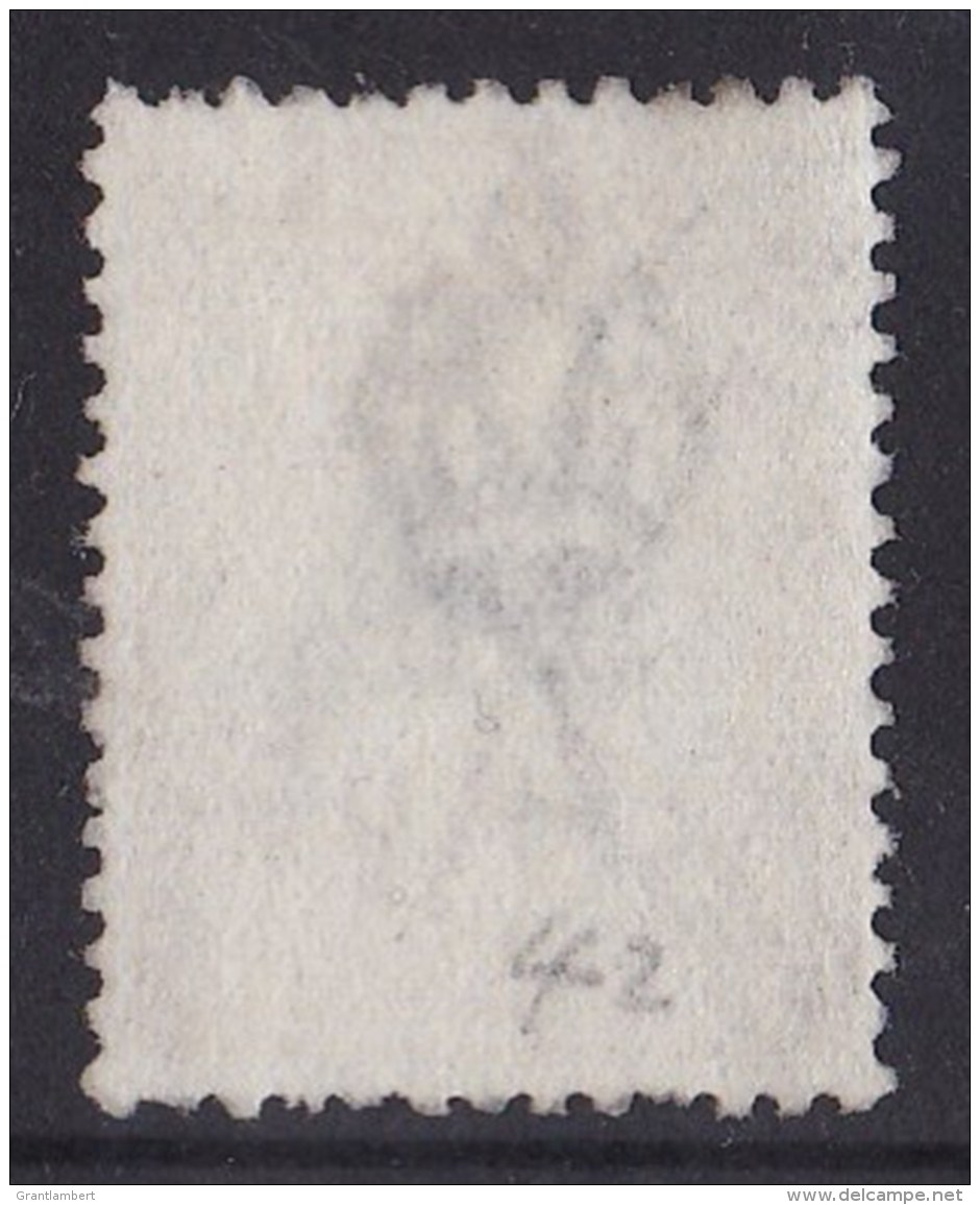 Australia 1918 Kangaroo 5/- Grey &amp; Yellow 3rd Watermark Used - Listed Variety - Used Stamps