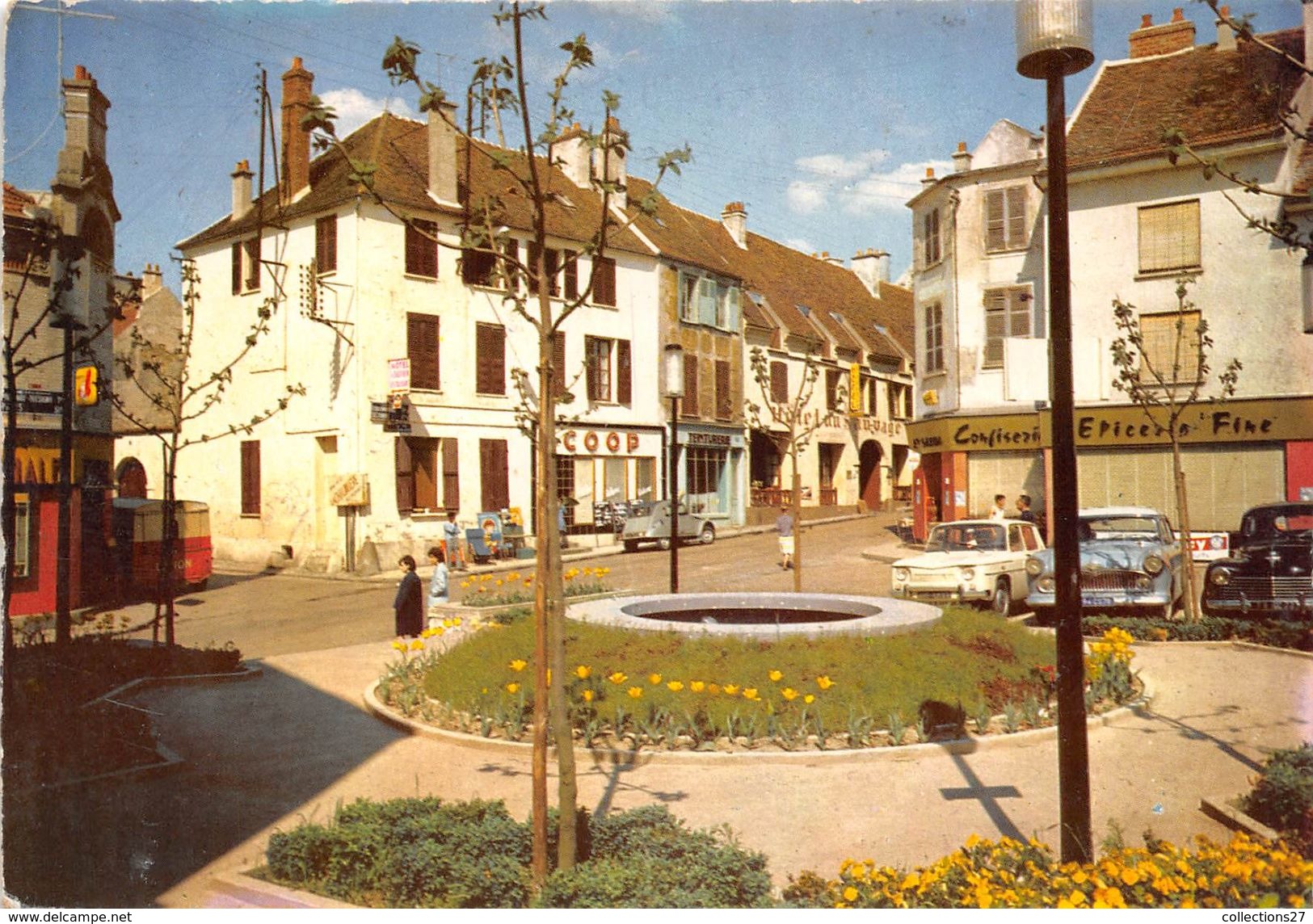 77-ROZAY-EN-BRIE- PLACE DE LA MAIRIE - Rozay En Brie