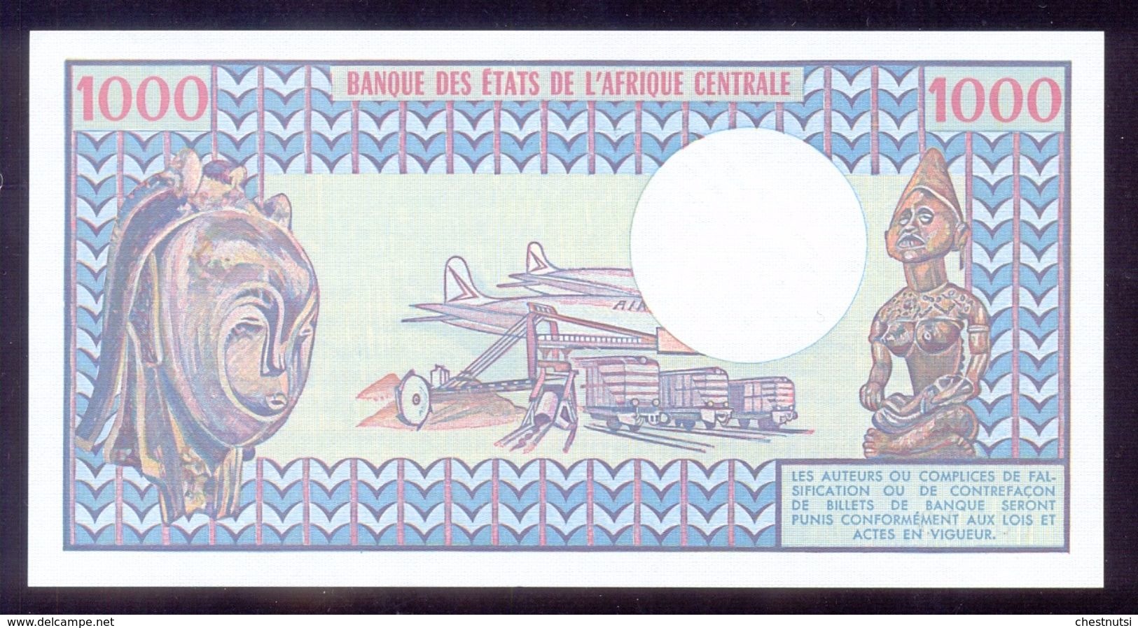 Cameroun 1000 Francs 1982 P16d Crisp UNC - Cameroun