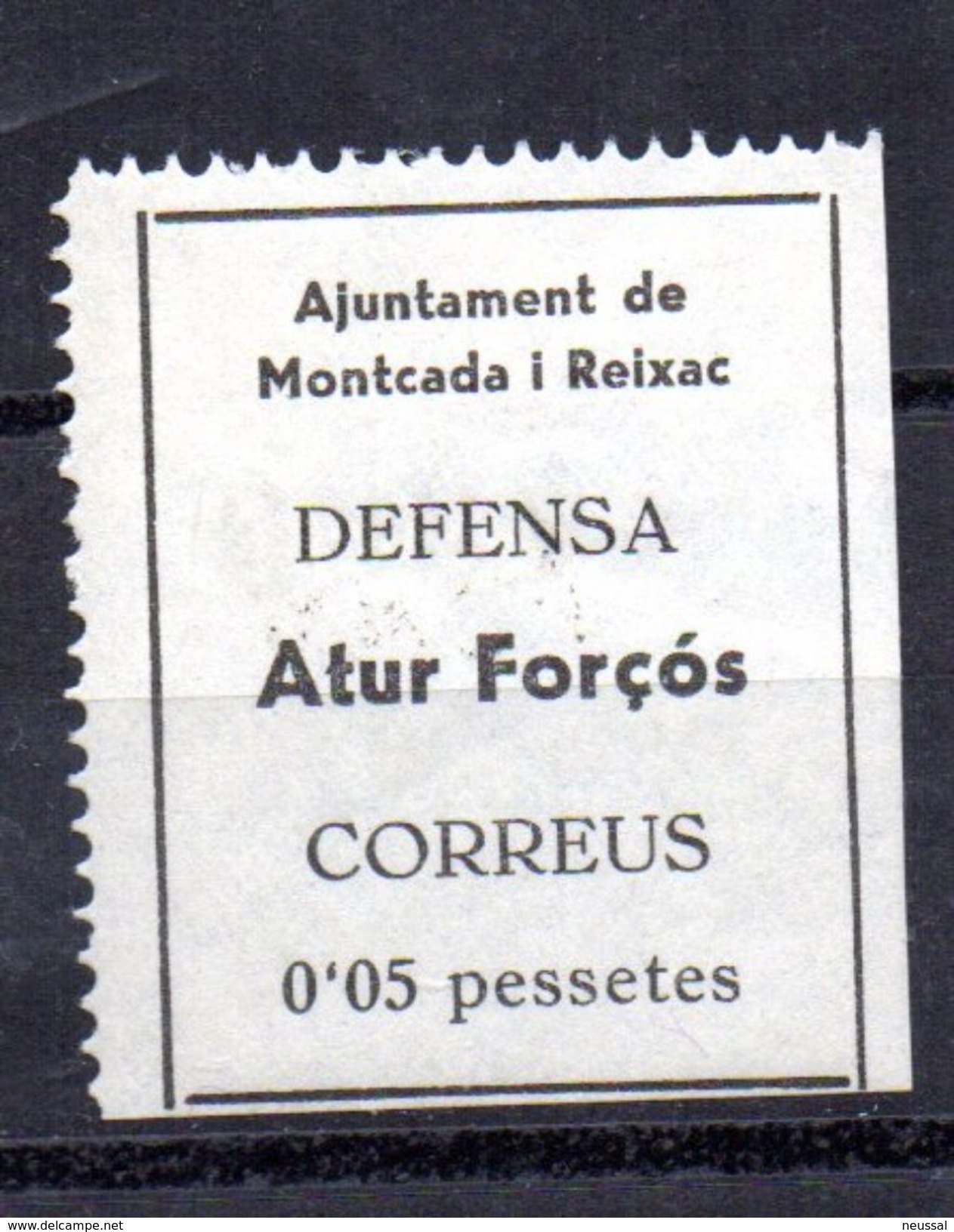 Viñeta  Nº 10  Montcada I Reixac. - Spanish Civil War Labels