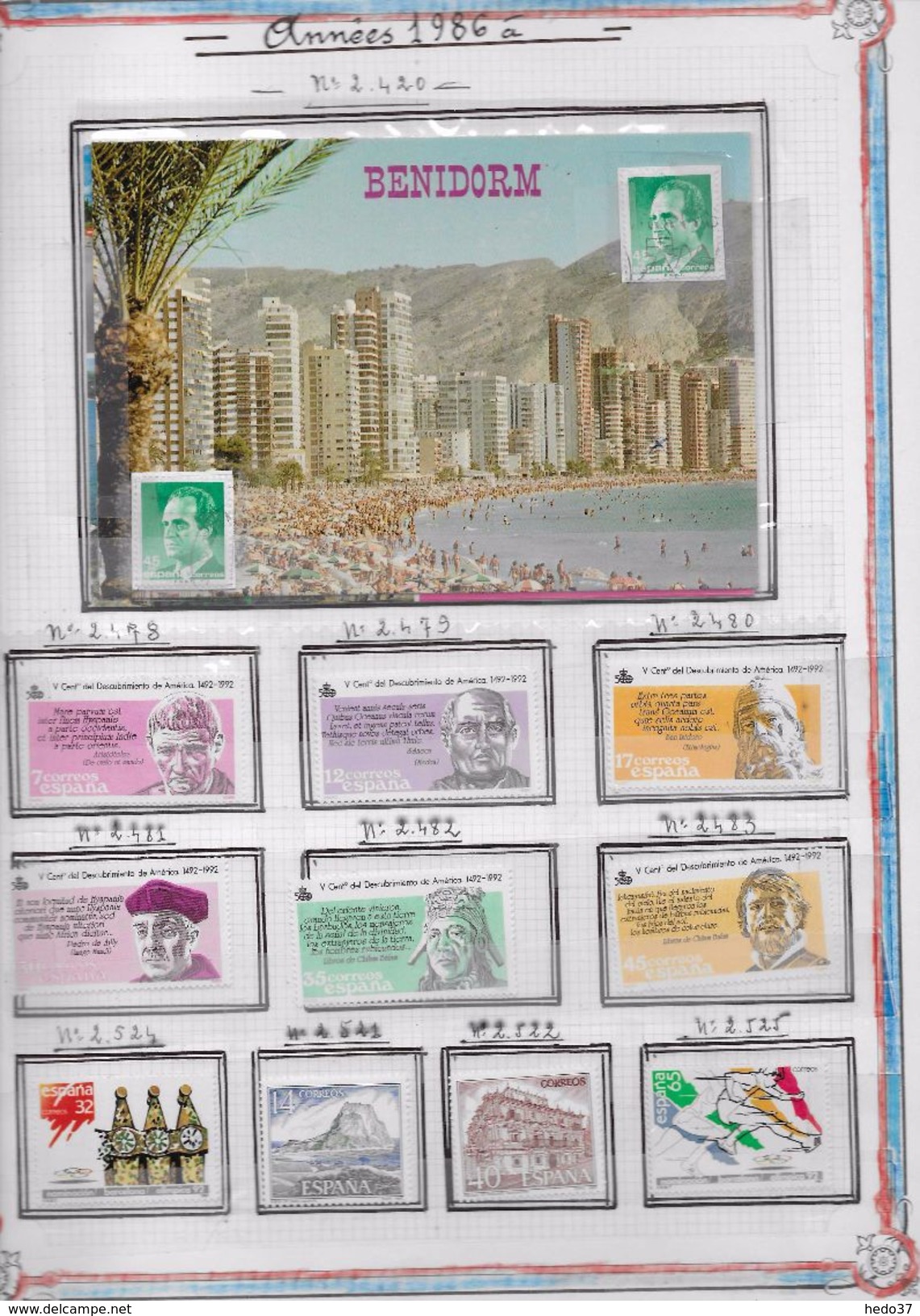 Espagne - Collection Vendue Page Par Page - Timbres Neufs */** / Oblitérés - TB - Collezioni