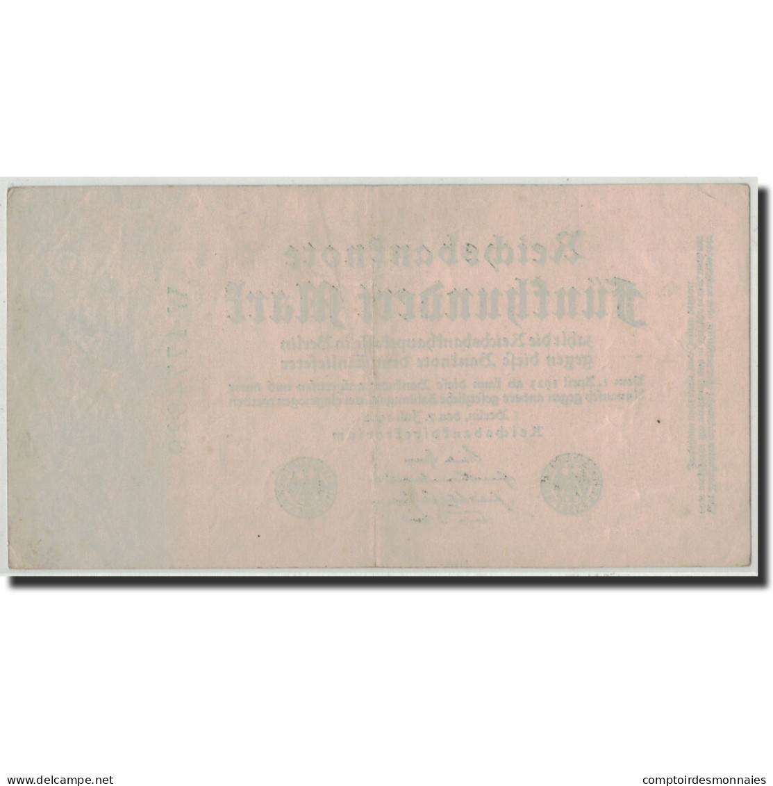 Billet, Allemagne, 500 Mark, 1922, 1922-07-07, KM:74b, SUP - 500 Mark