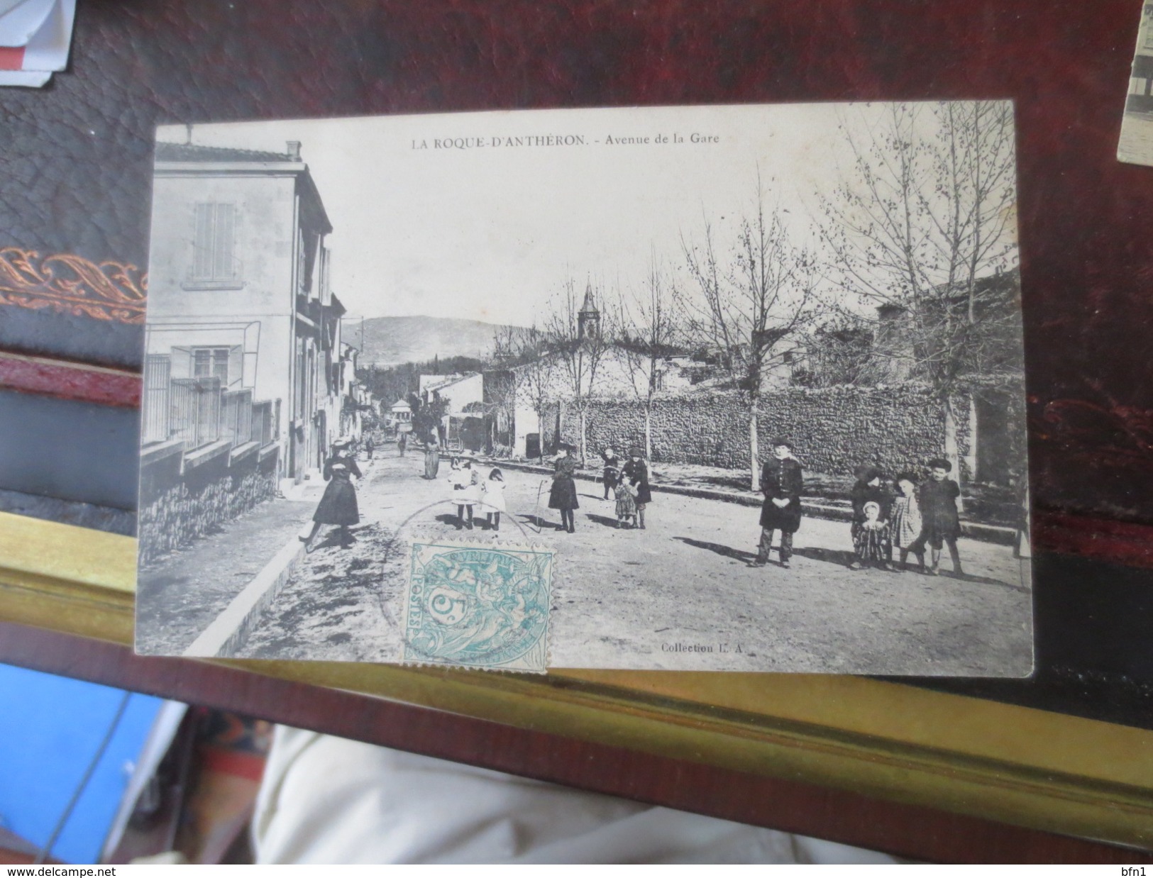 LA ROQUE D'ANTHERON- 1906- AVENUE DE LA GARE -   VOIR PHOTOS - Andere & Zonder Classificatie