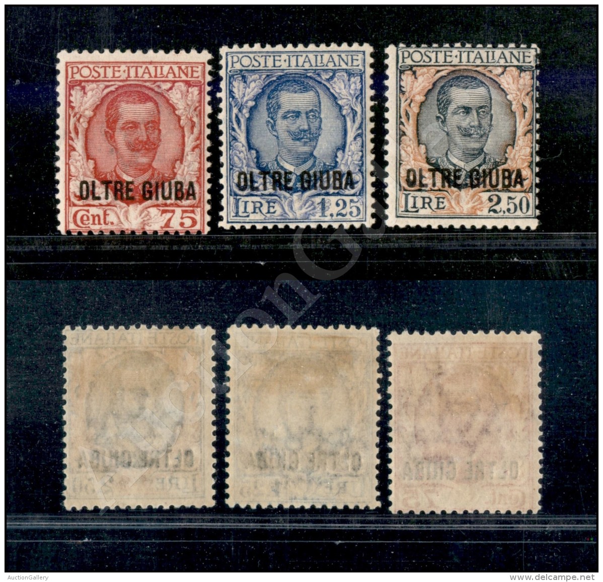 1926 - Soprastampati (42/44) - Serie Completa - Gomma Integra (800) - Other & Unclassified