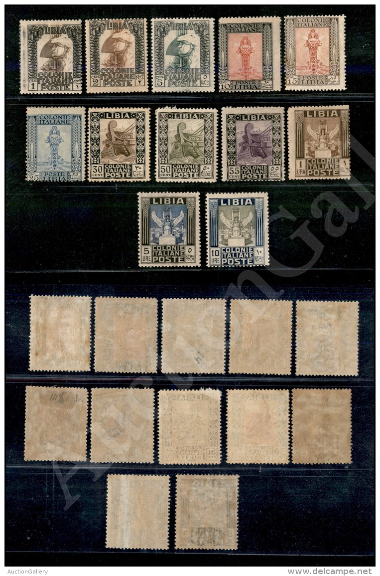 1921 - Pittorica (21/32) La Serie Completa Dei 12 Valori - 15 Cent Con Lievi Ingiallimenti (800/2.000) - Otros & Sin Clasificación