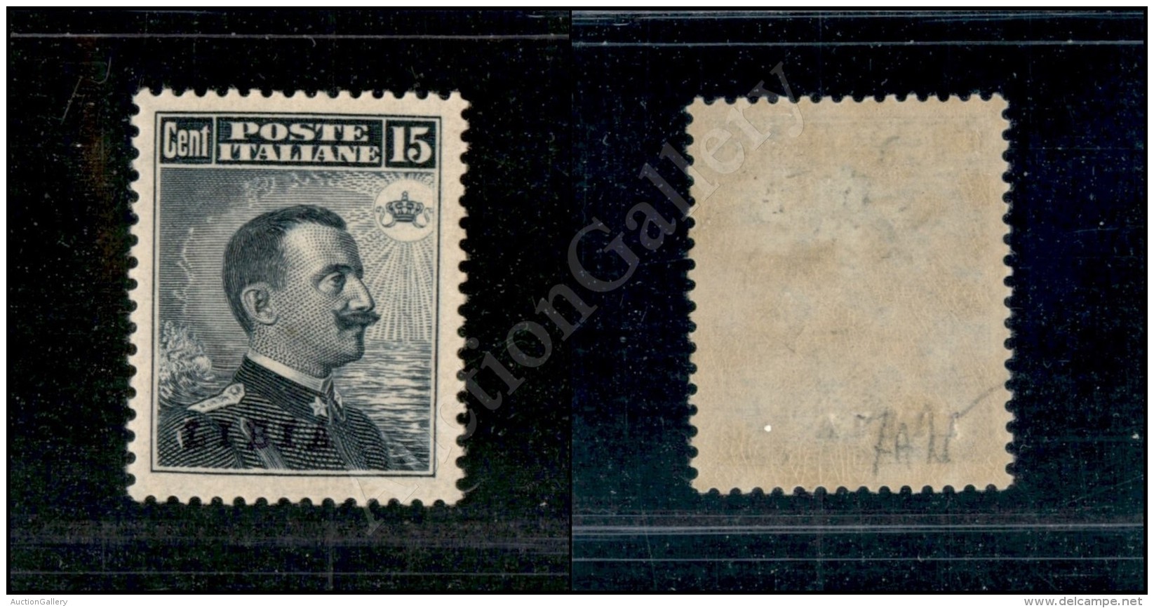 Libia - 1912/15 -15 Cent (5) SoprastampaI Tipo - Gomma Integra (950) - Otros & Sin Clasificación