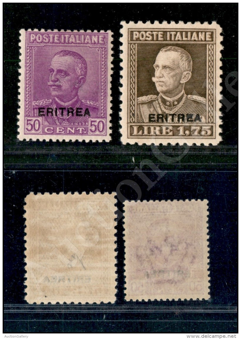1928/29 - Italia Soprastampati (136/137) - Serie Completa - Gomma Integra (550) - Other & Unclassified
