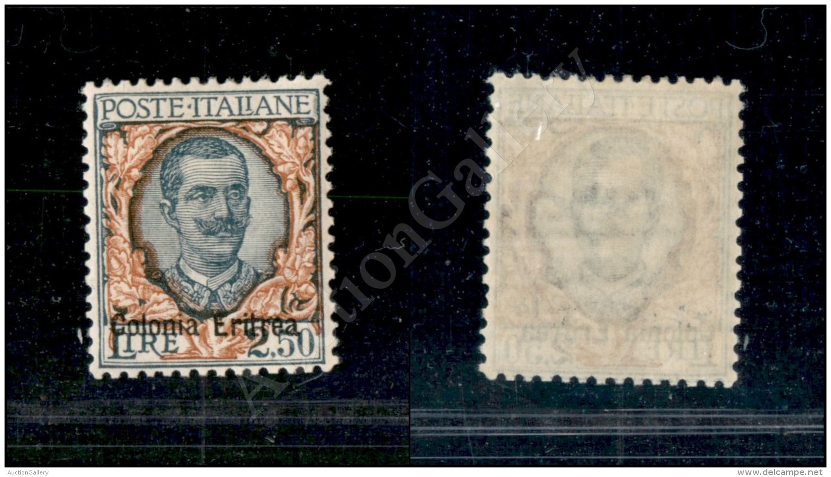 1928/29 - 2,50 Lire Soprastampati (127) - Gomma Integra (800) - Otros & Sin Clasificación