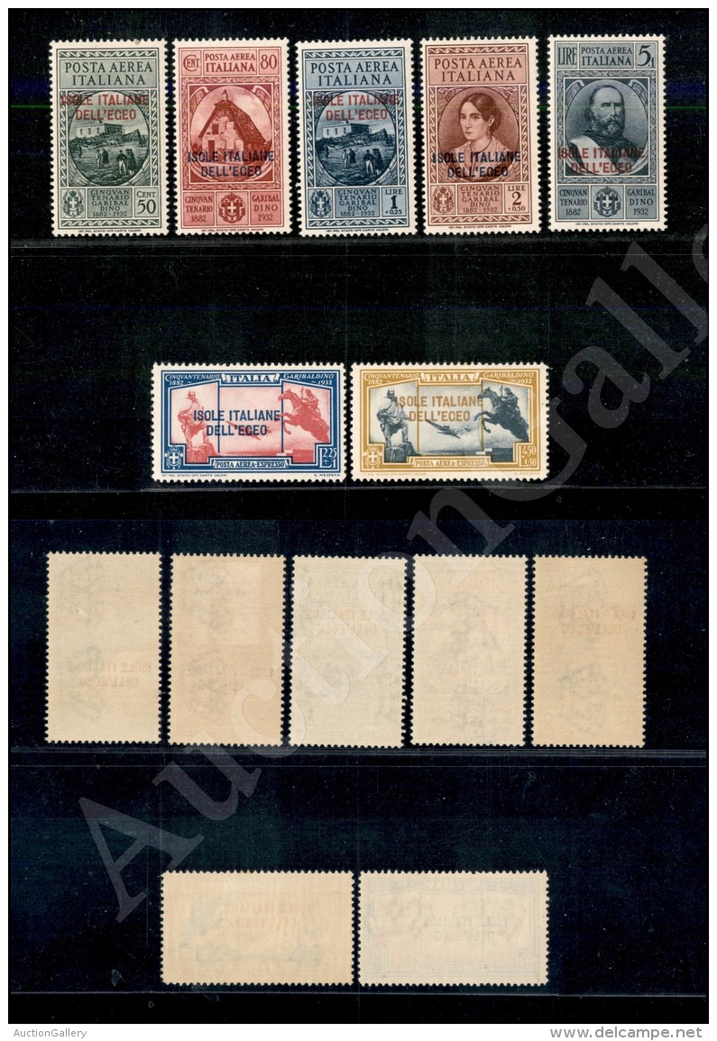 1932 - Garibaldi (14/20) - Serie Completa - Gomma Integra (1.875) - Sonstige & Ohne Zuordnung