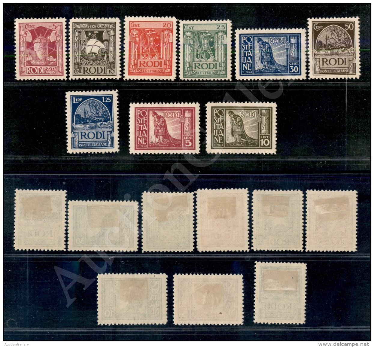 1929 - Pittorica (3/11) - Serie Completa (800) - Sonstige & Ohne Zuordnung