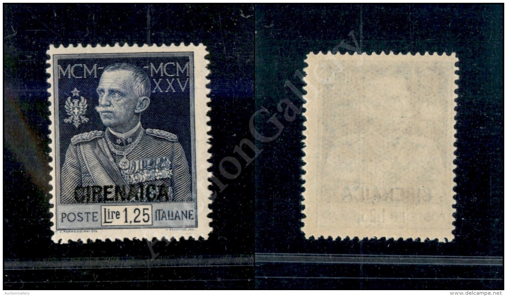 1925/26 - 1,25 Lire Giubileo Del Re Dent 13 1/2 (26) - Gomma Integra (1.500) - Otros & Sin Clasificación