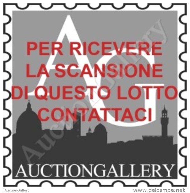 1943 - GNR Brescia - 50 Cent (118/I - Aerea) - Intero Foglio Di 100 Pezzi - Interessante Insieme Per Studiosi... - Other & Unclassified