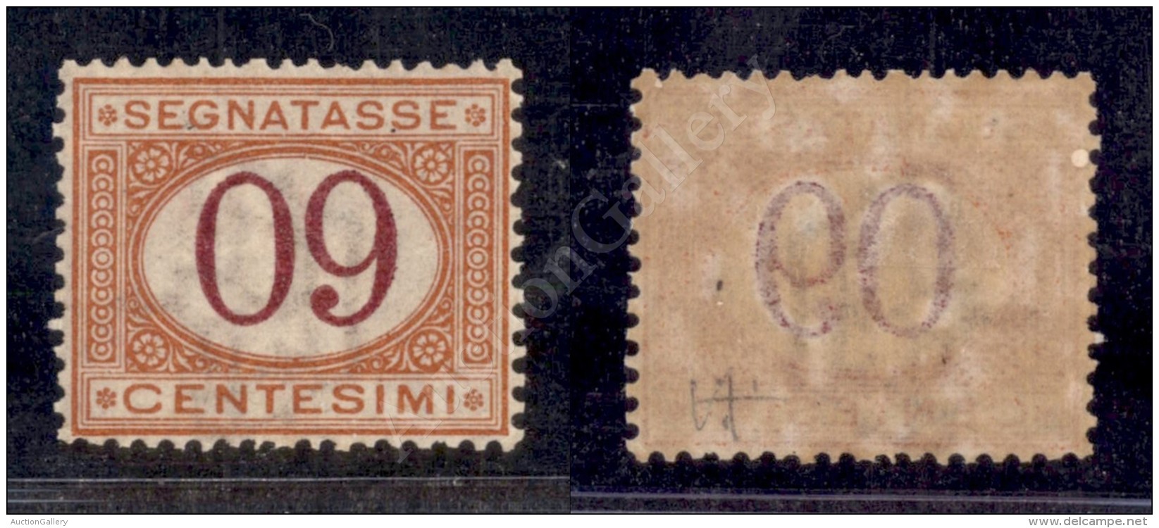 1890 - 60 Cent (26a - Segnatasse) Con Cifre Capovolte - Nuovo Con Gomma (750+) - Sonstige & Ohne Zuordnung